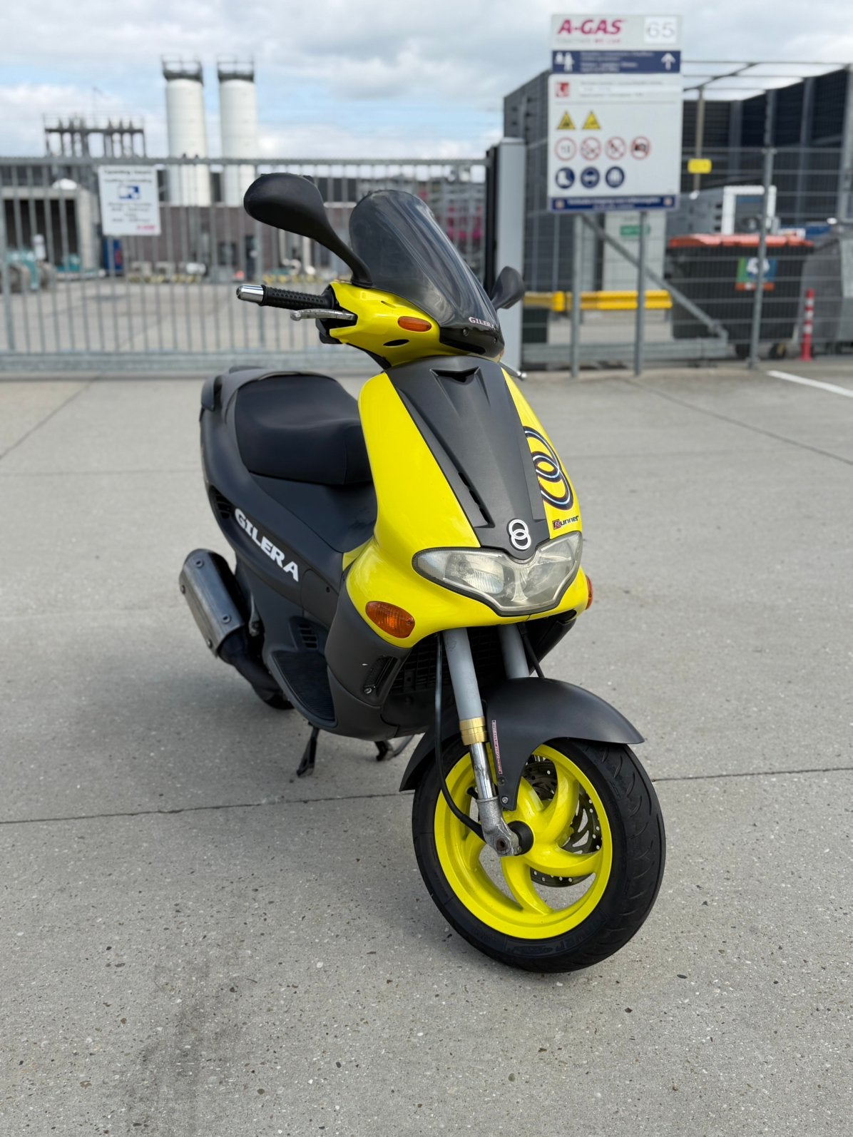 Gilera runner 172cc A1 SD geel topstaat, Ophalen, B, Tweetakt, G
