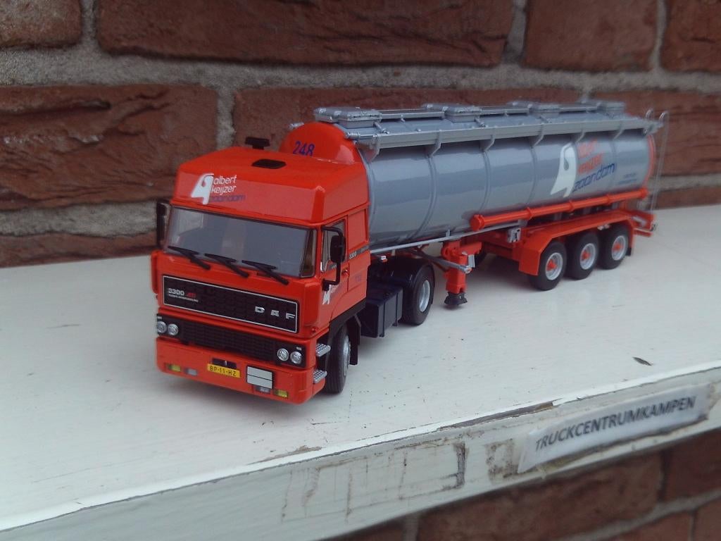 WSI  Daf  3300  Space  Cab  van  Albert  Keizer., Hobby en Vrije tijd, Modelauto's | 1:50, Ophalen of Verzenden, Nieuw, Bus of Vrachtwagen