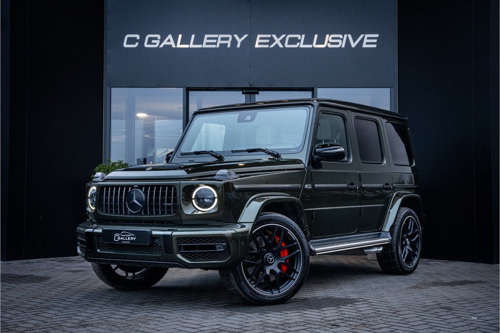 Mercedes-Benz G-Klasse G63 - Olijf Groen | Panorama | Burmes, Automaat, Gebruikt, G-Klasse, Leder