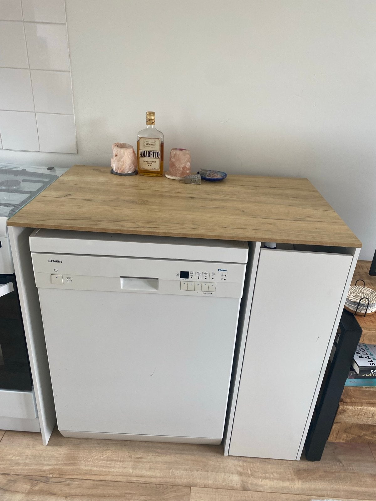 Siemens vaatwasser met kast – SE24A932EU/56 - Vrijstaand, Ophalen, Gebruikt, 60 cm of meer, Vrijstaand