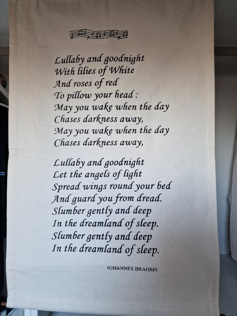 Wanddecoratie 'Lullaby', Kinderen en Baby's, Ophalen of Verzenden, Zo goed als nieuw, Ophangbaar