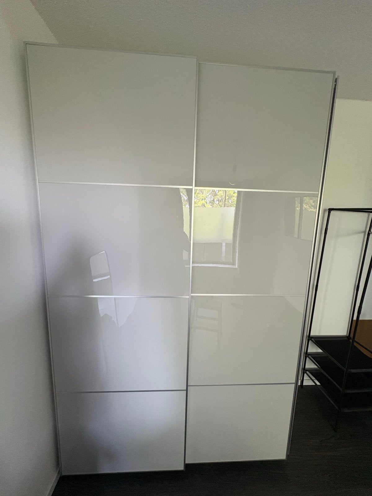 IKEA Pax Kast met Hokksund Schuifdeuren - 150x58x236 cm, Ophalen, 100 tot 150 cm, 200 cm of meer, Zo goed als nieuw
