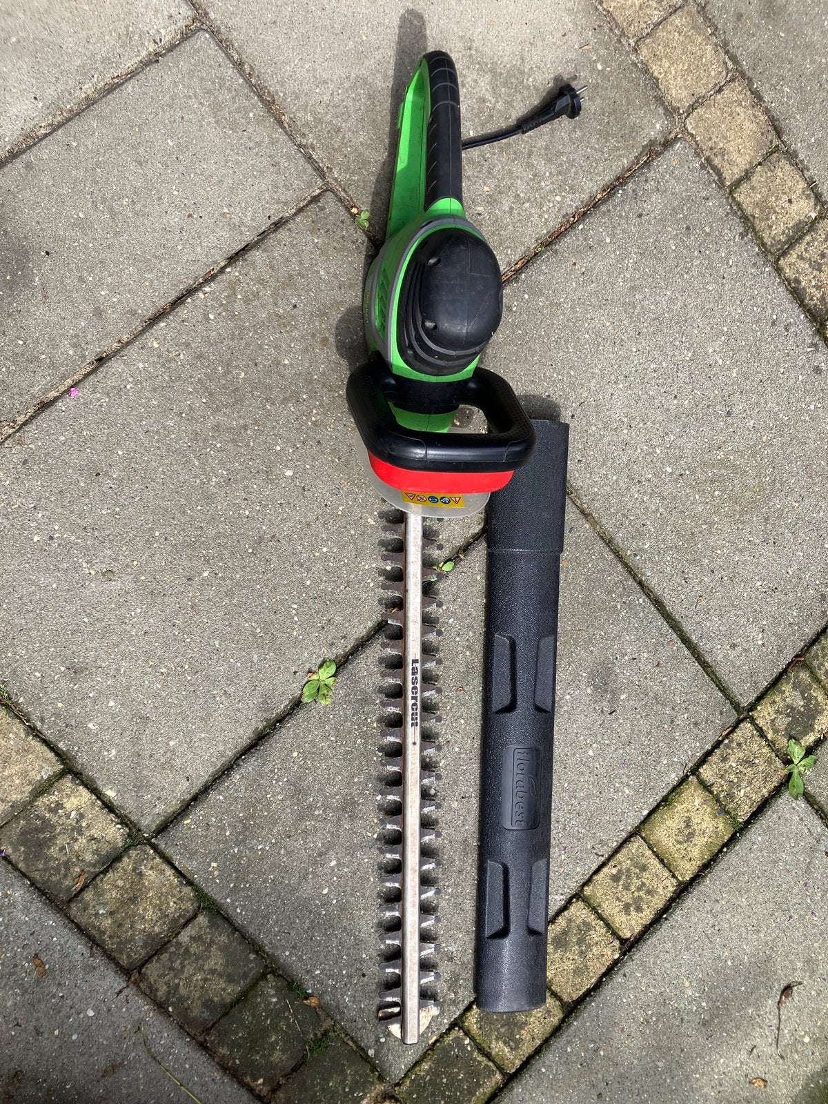 Elektrische heggenschaar - Florabest, Tuin en Terras, Heggenscharen, Ophalen, Gebruikt, Elektrisch