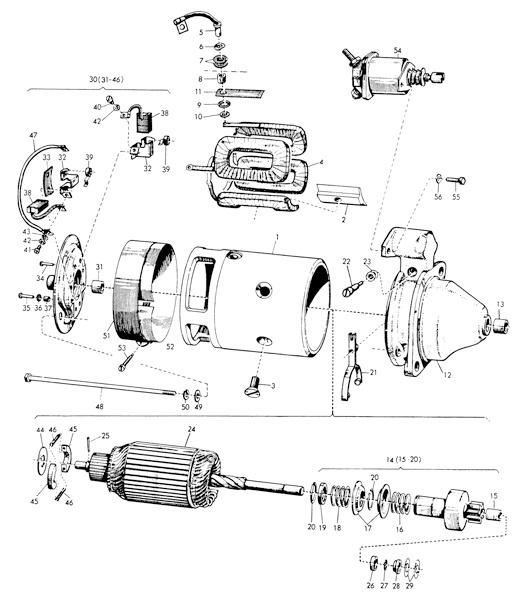 Volvo Amazon Startmotor, Auto-onderdelen, Motor en Toebehoren, Ophalen of Verzenden, Volvo