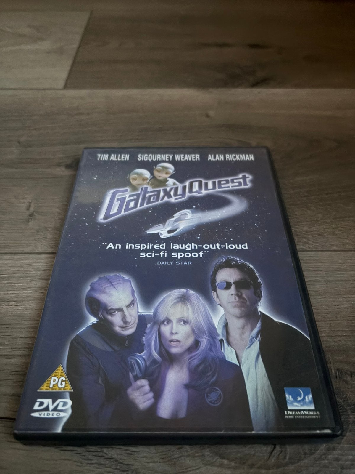 Galaxy Quest met Tim Allen en Alan Rickman, Alle leeftijden, Ophalen of Verzenden, Zo goed als nieuw, Romantische komedie