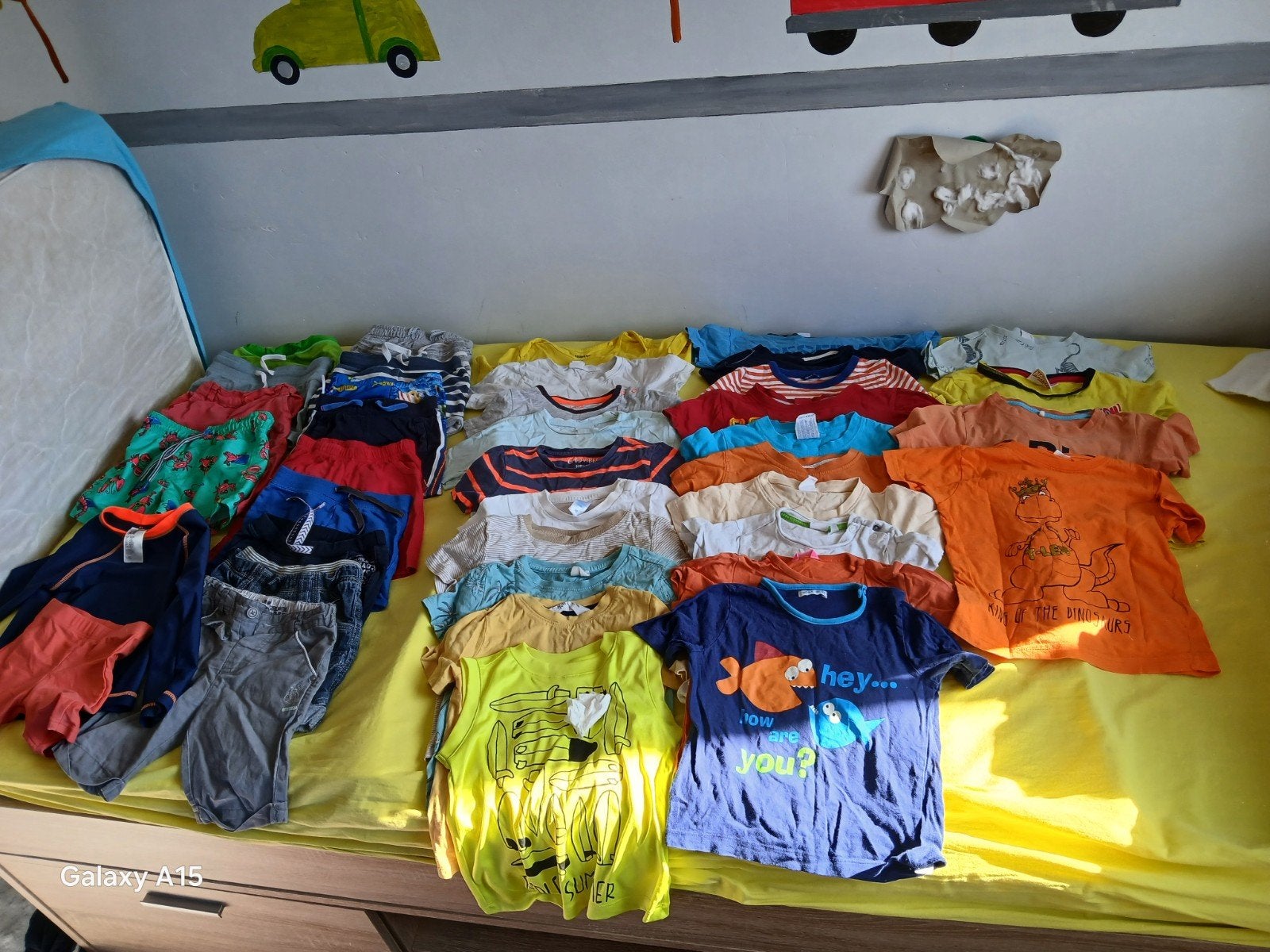 zomerkleding, Ophalen