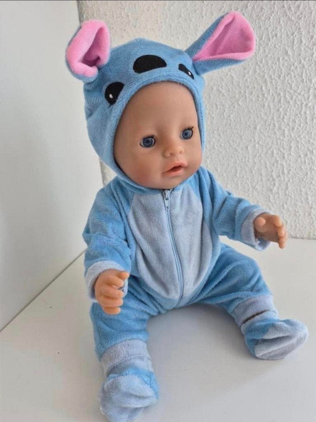 Baby Born kleertjes Pakje Stitch .

Als Nieuw

Excl.pop

43, Ophalen of Verzenden, Zo goed als nieuw, Babypop