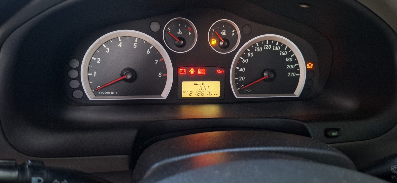 Hyundai Santa Fe 2.0 I 16V 2WD 2006 Grijs, Auto's, Voorwielaandrijving, Santa Fe, 4 cilinders, 2000 kg