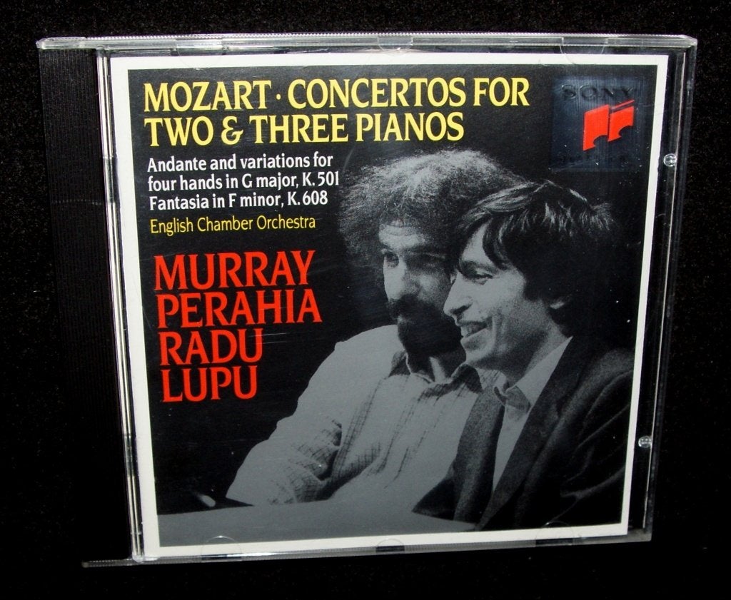 Mozart Conc. For Two & Three Pianos - Adante And Var. For Fo, Ophalen of Verzenden, Classicisme, Zo goed als nieuw, Overige typen