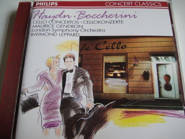 HAYDN BOCCHERINI Cello concertos CD GENDRON LEPPARD ZGAN, Ophalen of Verzenden, Classicisme, Zo goed als nieuw, Orkest of Ballet
