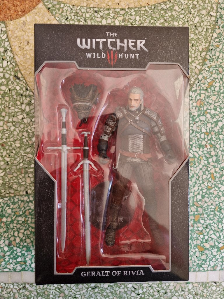 The Witcher Geralt of Rivia action figure, Ophalen of Verzenden, Nieuw
