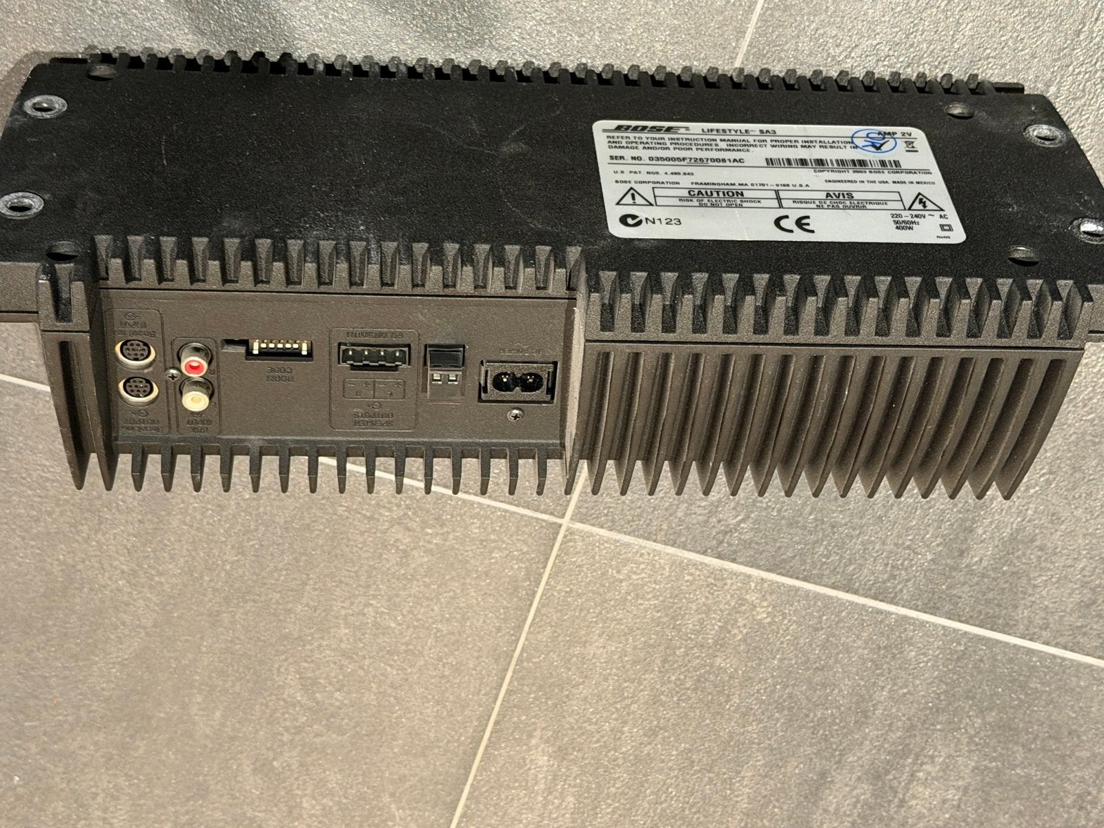 Bose Lifestyle SA3 Versterker - Krachtige Audio Oplossing, Overige merken, Ophalen of Verzenden, 120 watt of meer, Gebruikt