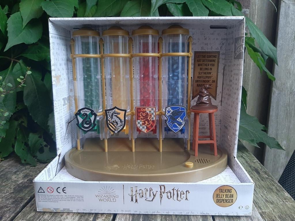 Harry potter jellybean dispenser nieuw jelly bean beans, Ophalen of Verzenden, Nieuw