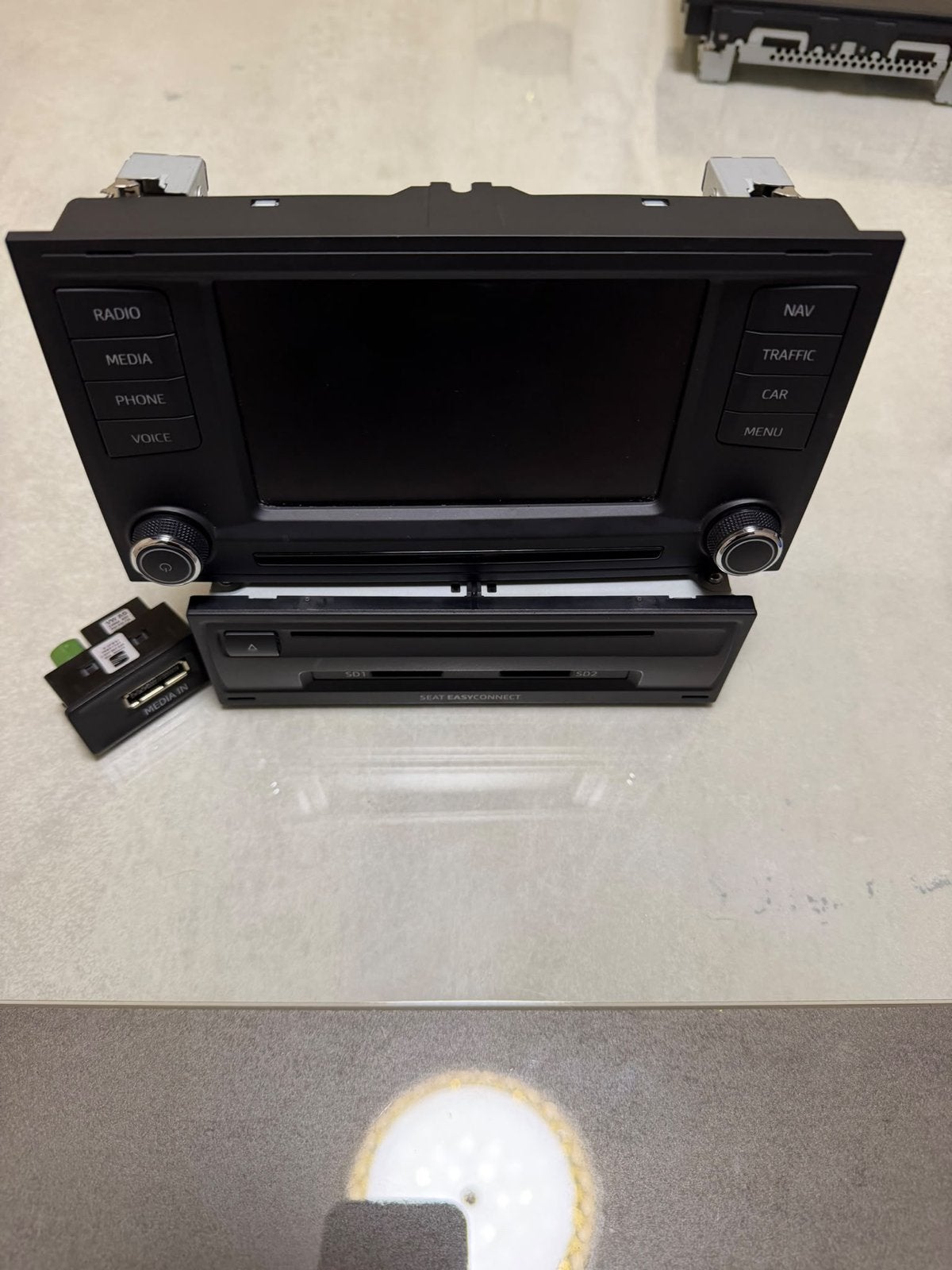 Seat EasyConnect Radio Navigatie Systeem 5F0035846A, Ophalen of Verzenden, Zo goed als nieuw