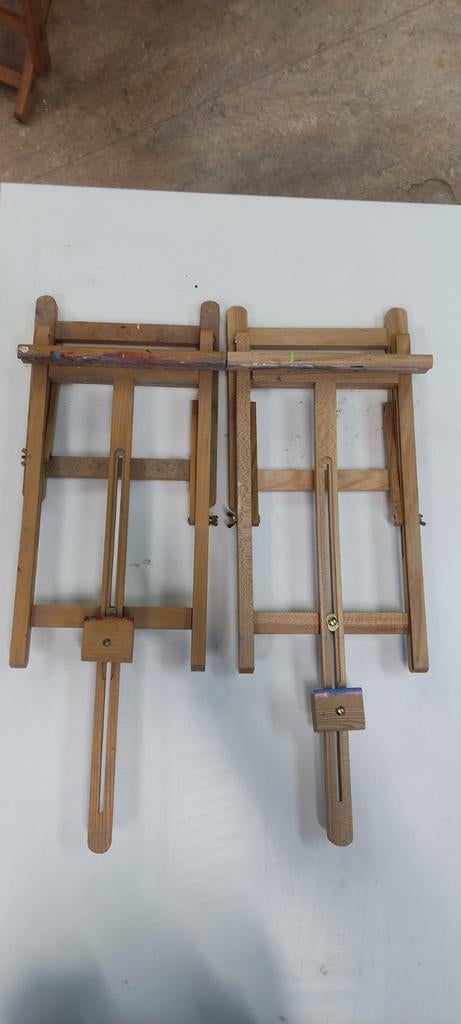 Houten tafelezel, Hobby en Vrije tijd, Schilderen, Ophalen of Verzenden, Gebruikt, Ezel