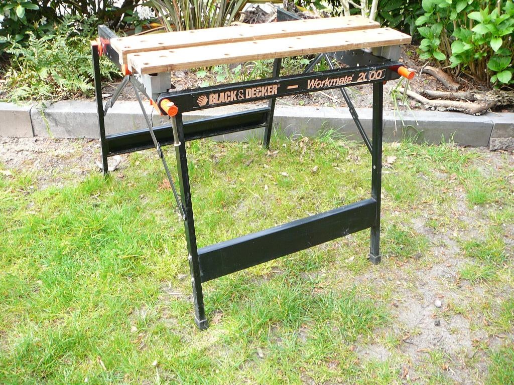 Black en Decker workmate 2000, Doe-het-zelf en Verbouw, Werkbanken, Ophalen, Gebruikt, 70 tot 120 cm, Inklapbaar