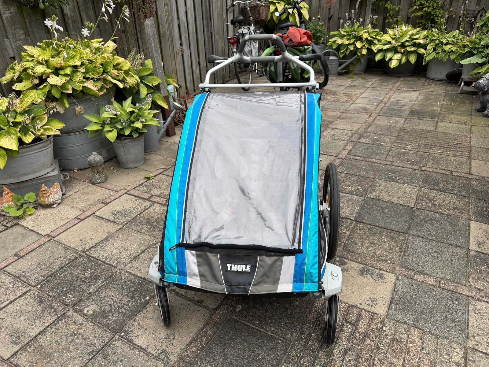 Thule chariot cx2, Ophalen, Gebruikt, Opvouwbaar, Overige typen