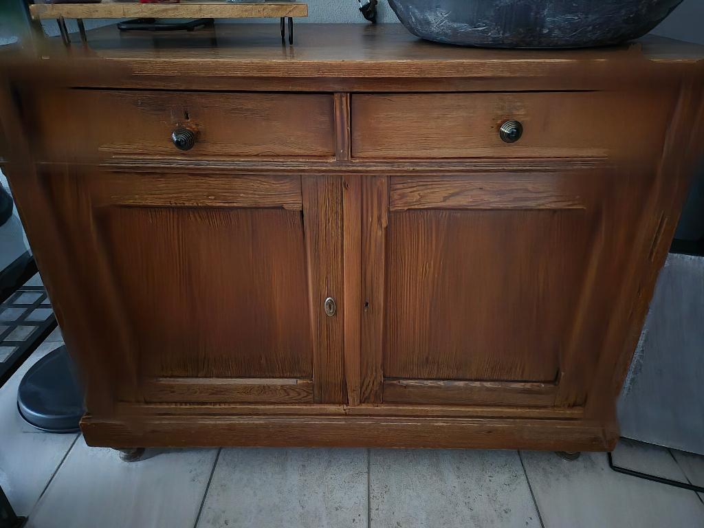 commode kast, Huis en Inrichting, Kasten | Dressoirs, Ophalen, Gebruikt, 100 tot 150 cm, Oud