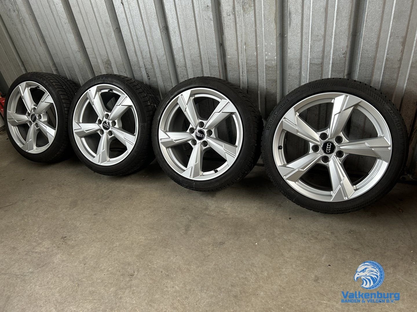 8mm! Originele Audi A3 18 inch Rotor velgen 5x112 winterband