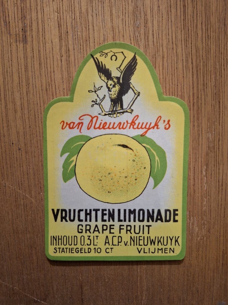 25 Stuks Fency Grape Fruit etiketten, Ophalen of Verzenden