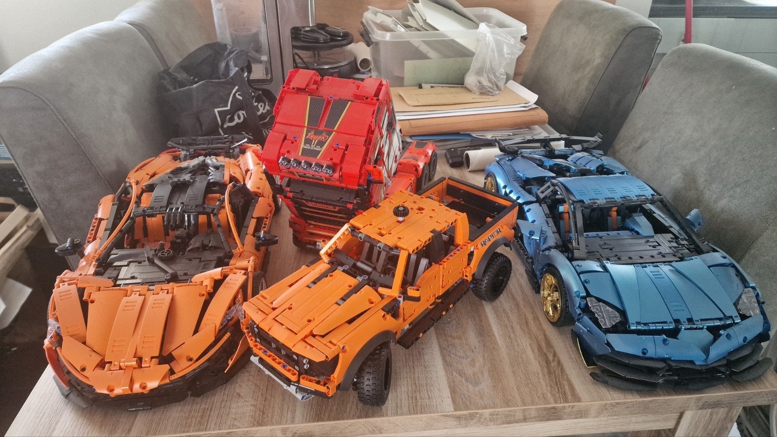 Bricks Technic Bouwsets: Vrachtwagen, Pick-up, Sportwage, Ophalen of Verzenden, Gebruikt, Mobiel