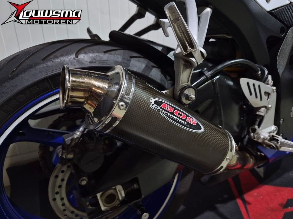 Bos uitlaatdemper SUZUKI GSX-R 750 GSXR gsx r GSX-R750 600, BOS, 750 cc, 4 cilinders, Motorrijbewijs A