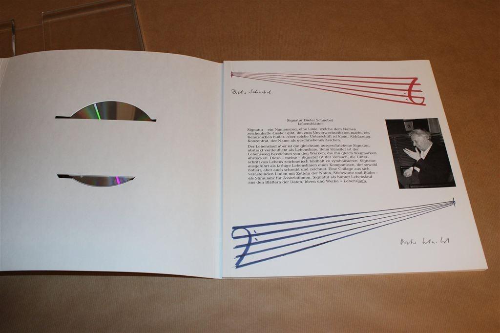 Signatur 33 — Schnebel — Genummerd Boek met CD, Ophalen of Verzenden, Zo goed als nieuw, Artiest