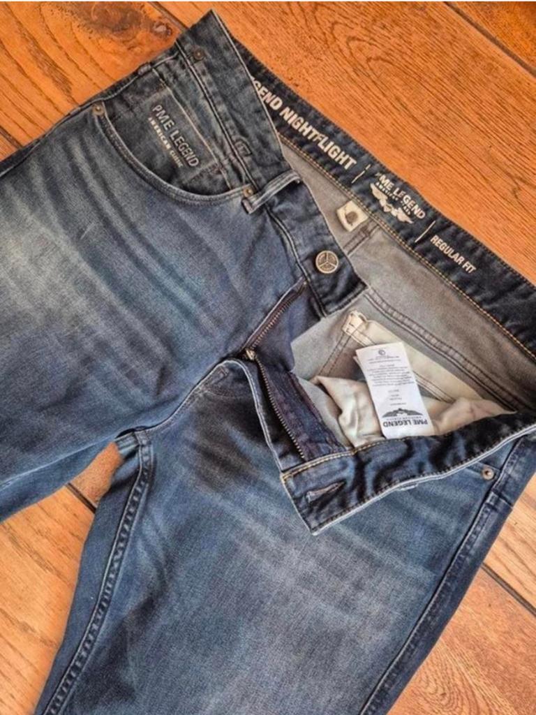 Pme legend Nightflight spijkerbroek broek jeans 35/30, Blauw, ., Overige jeansmaten, Ophalen of Verzenden