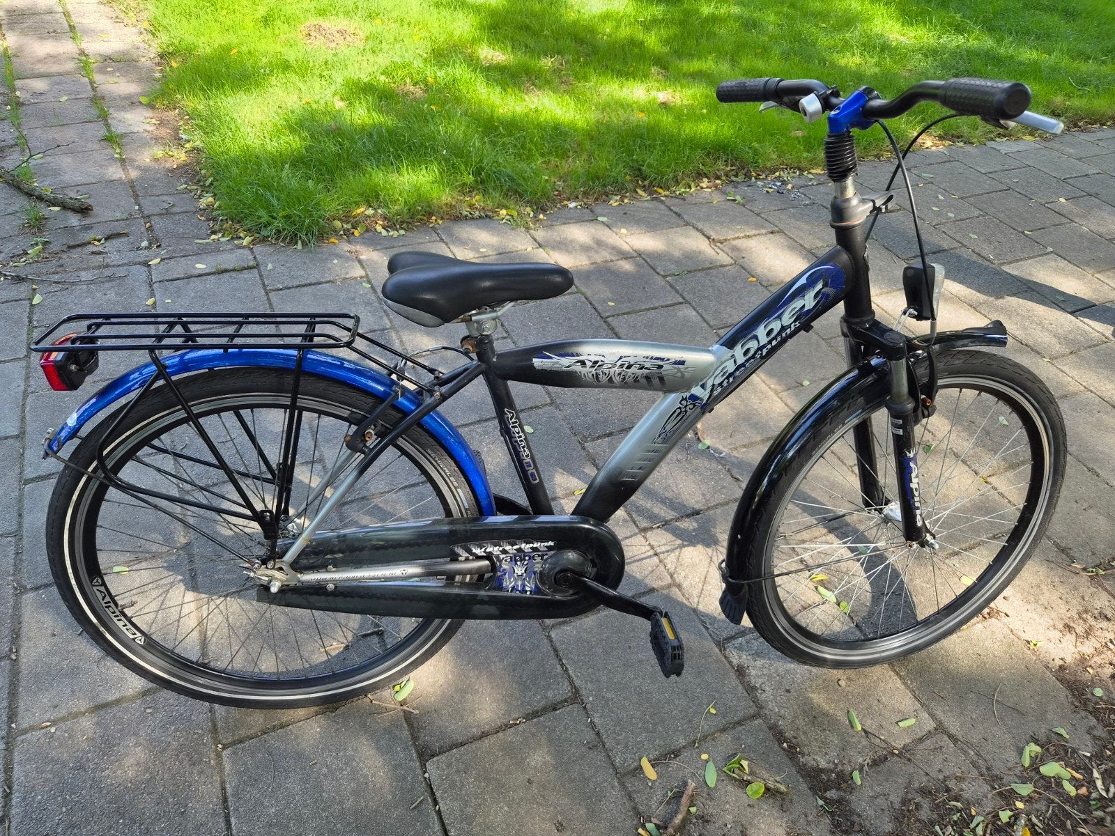 Vabber Alpina fiets - Goede staat, Fietsen en Brommers, Gebruikt, Velgrem, Versnellingen, Ophalen