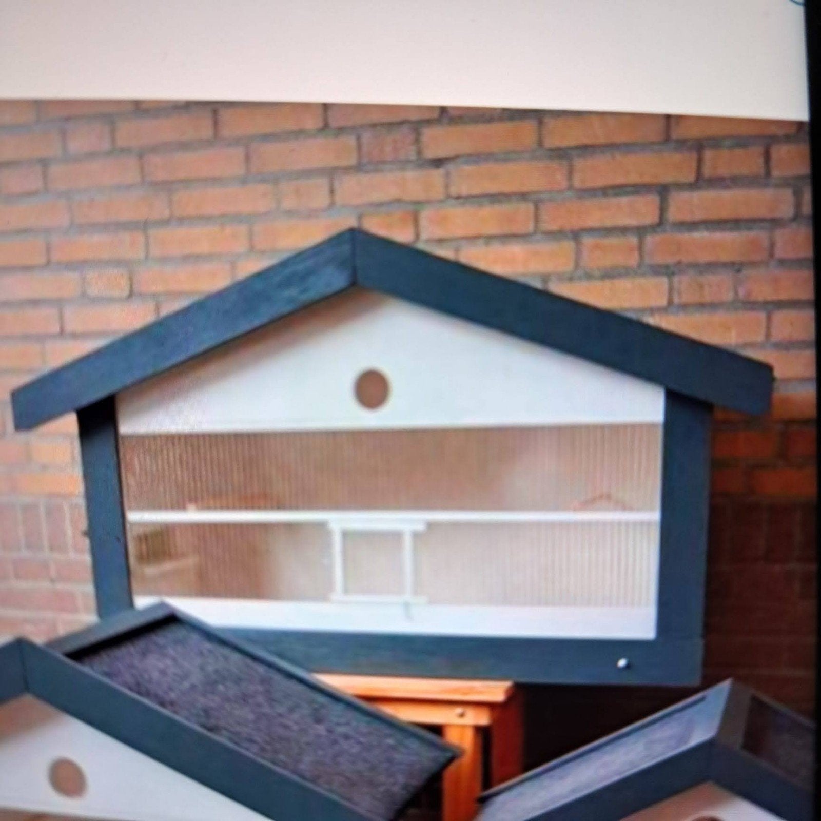 Grote wand kooien of toren kooi, Ophalen, Nieuw, Hout, Vogelkooi