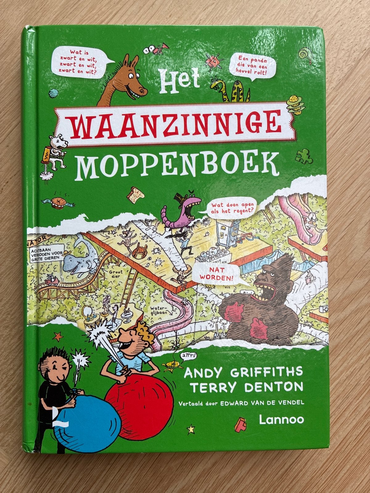 Het Waanzinnige Moppenboek - Andy Griffiths, Ophalen, Zo goed als nieuw, Fictie algemeen