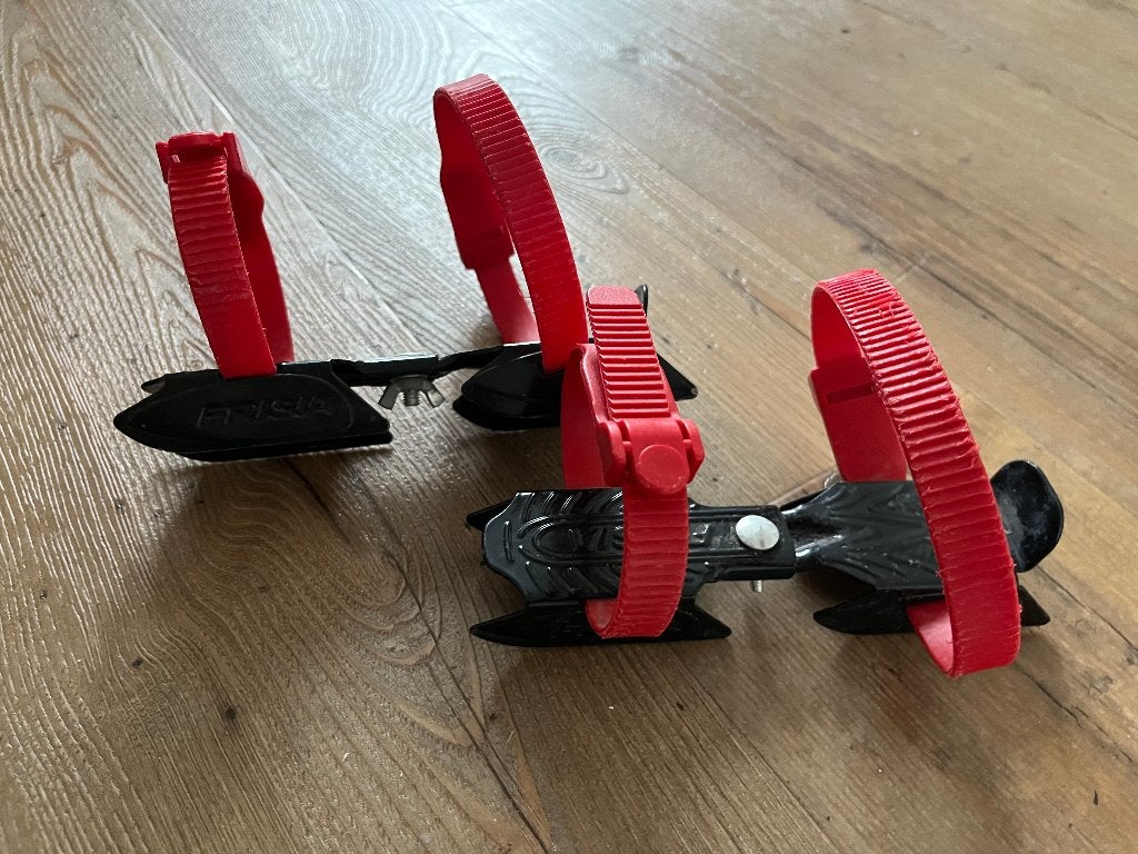 Schaatsen: Glij-ijzers Zandstra - Verstelbaar - Maat 24-30, Ophalen of Verzenden, Zo goed als nieuw, Overige typen, Zandstra