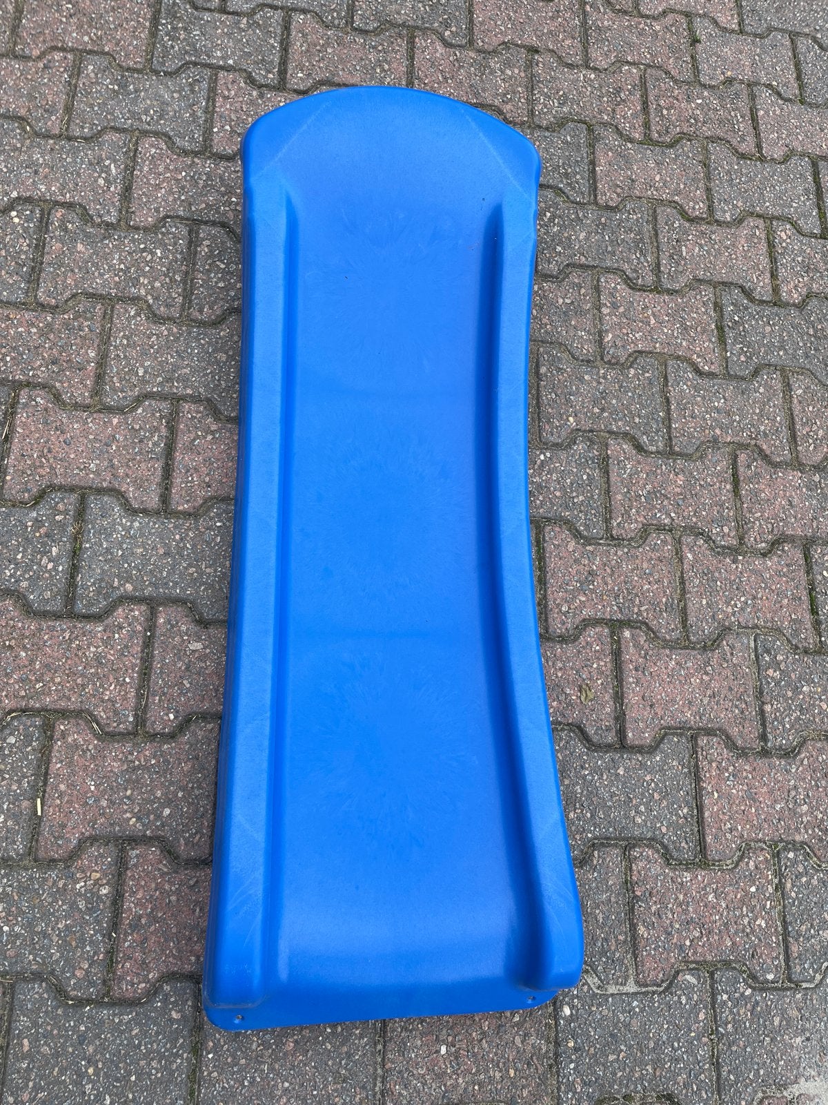 Aanbouw glijbaan 1.2m blauw - lichte beschadigingen, Ophalen, Gebruikt, Glijbaan, Aanbouwonderdeel