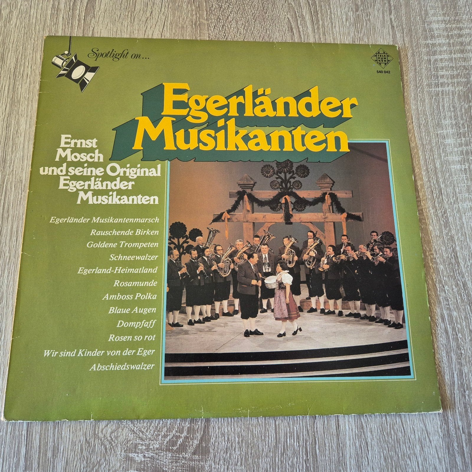 Ernst Mosch und seine Original Egerländer Musikanten LP, LP, Gebruikt, Traditioneel en Volksmuziek, Ophalen of Verzenden