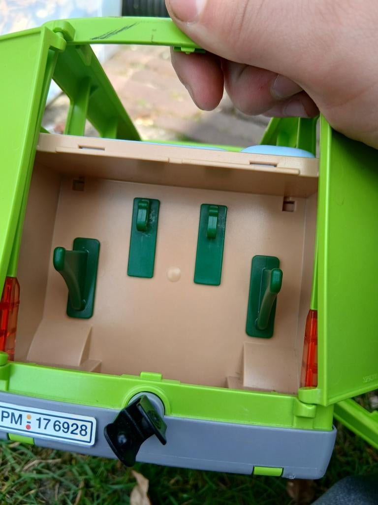 Playmobil paardentrailer met paard en figuur, Ophalen of Verzenden, Jongen of Meisje