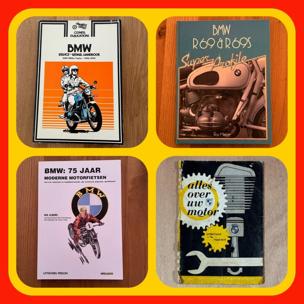 152.   BMW Motor Boeken vier stuks. T, Ophalen of Verzenden, Nieuw