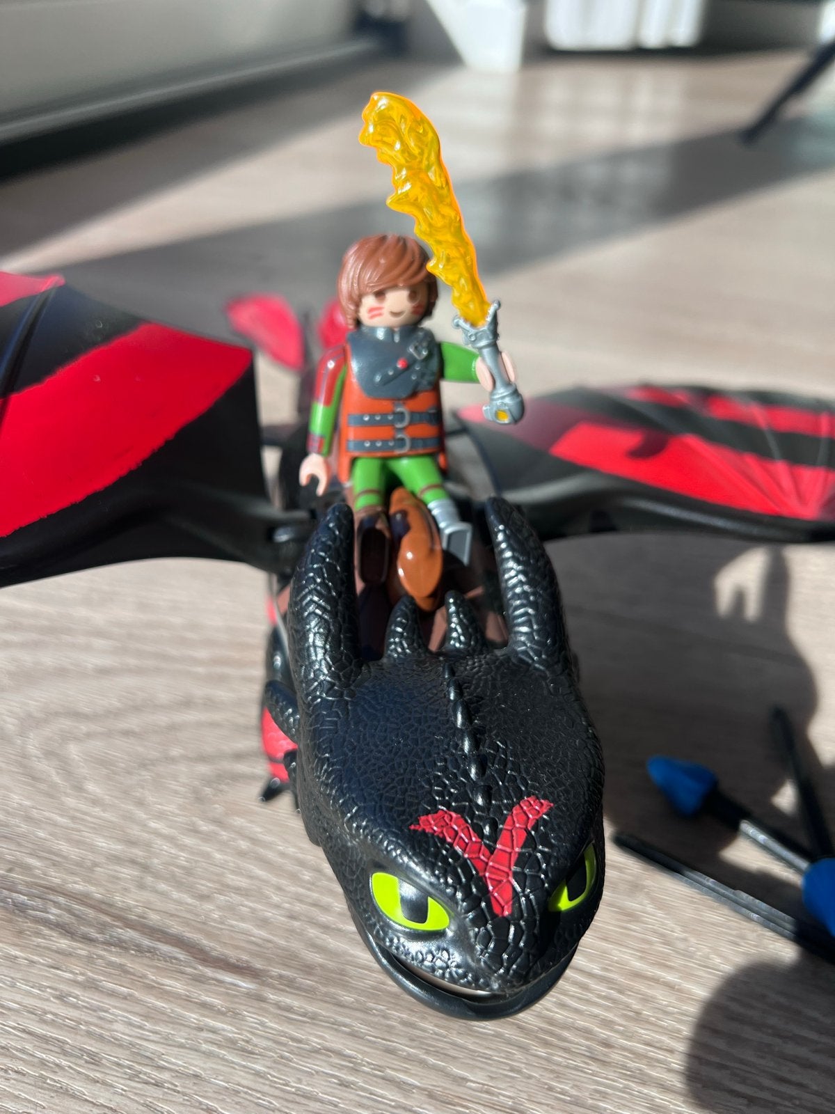 PLAYMOBIL Draak Tandloos met Hikkie - Gebruikt, Ophalen, Gebruikt