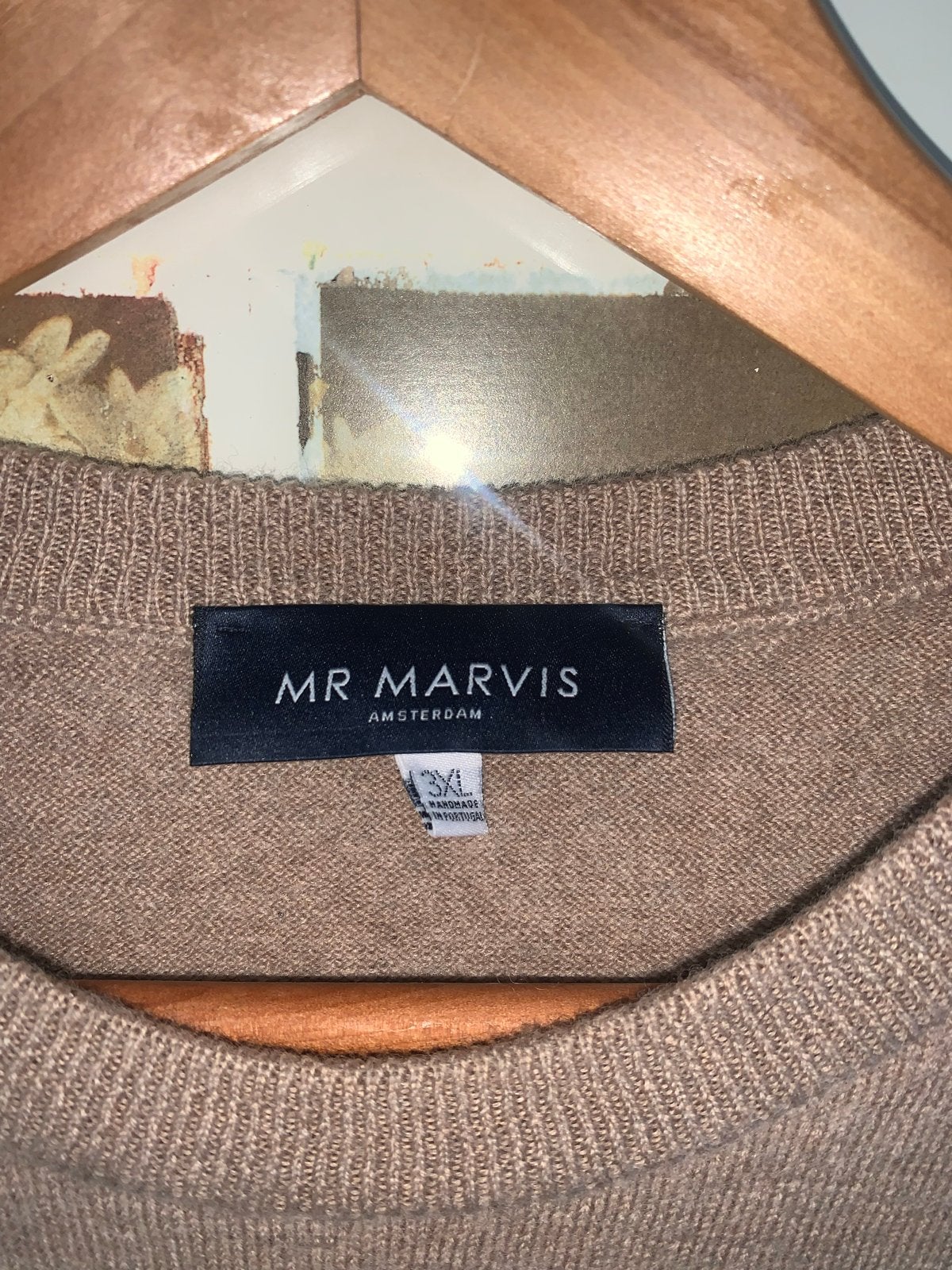 Mr Marvis Merino Trui - Zo goed als nieuw, Ophalen of Verzenden, Zo goed als nieuw, Overige maten, Beige