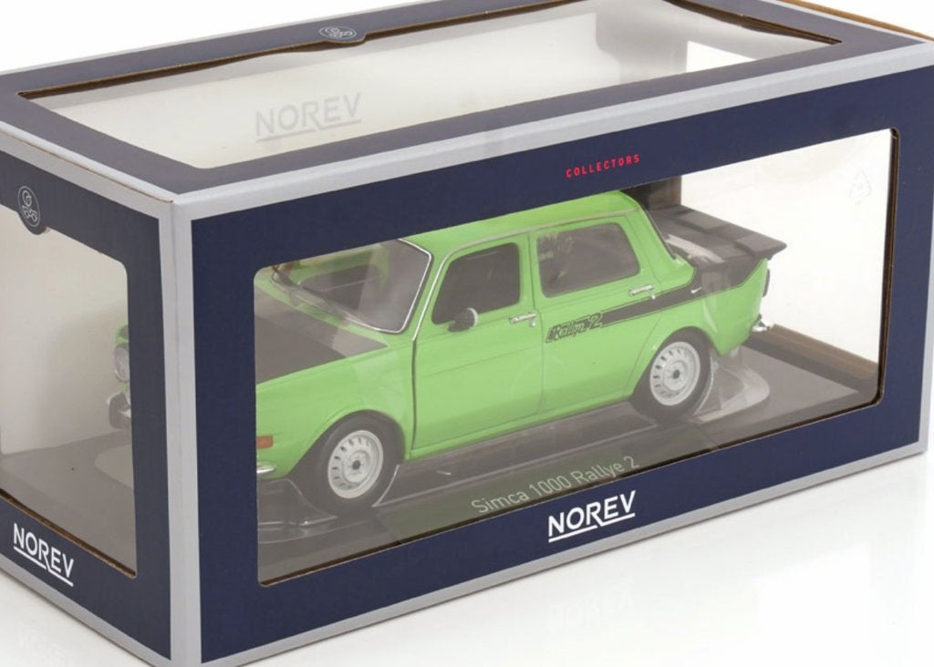Simca 1000 Rallye 2 1976 Racing Groen 1:18 NOREV ref. 185715, Verzenden, Nieuw, Auto, Norev