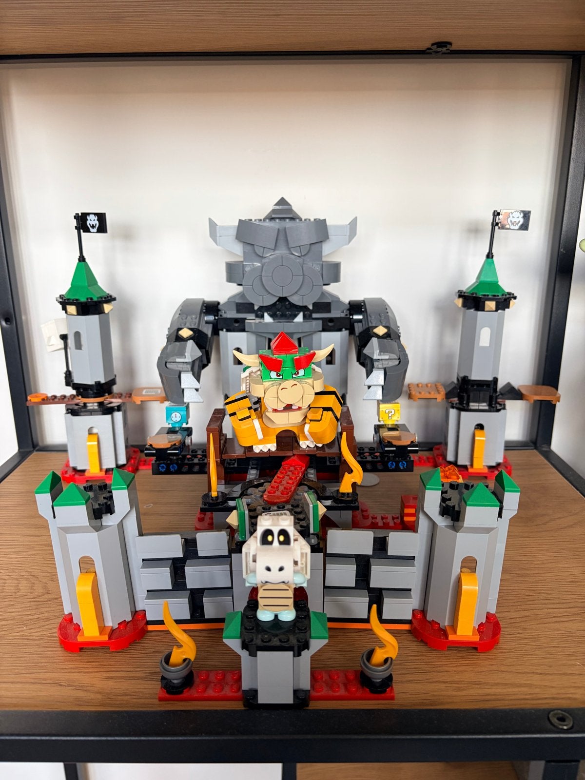 Lego Super Mario 71369 Bowser's Kasteel Baasgevecht, Ophalen of Verzenden, Gebruikt