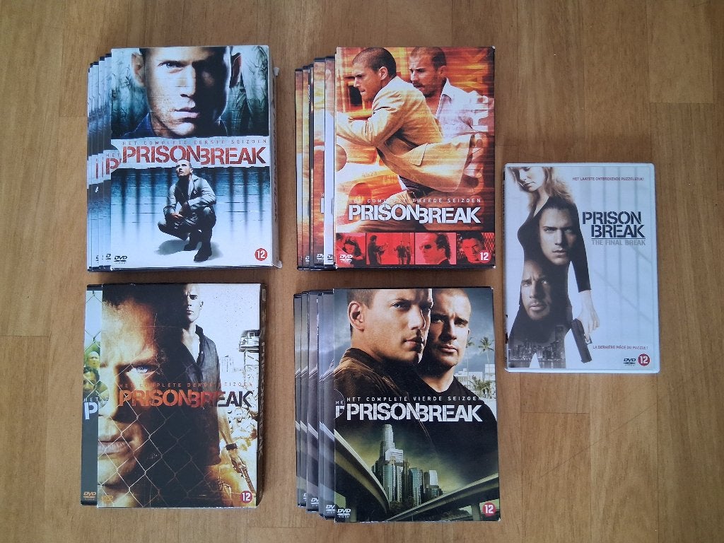 Prison break - complete dvd collectie, Nederlands, Ophalen of Verzenden, Actie en Avontuur, Vanaf 12 jaar