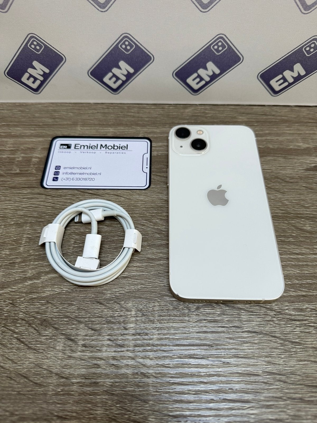 iPhone 13 - 128GB / batterij 100% / garantie, 128 GB, Wit, IPhone 13, Ophalen of Verzenden