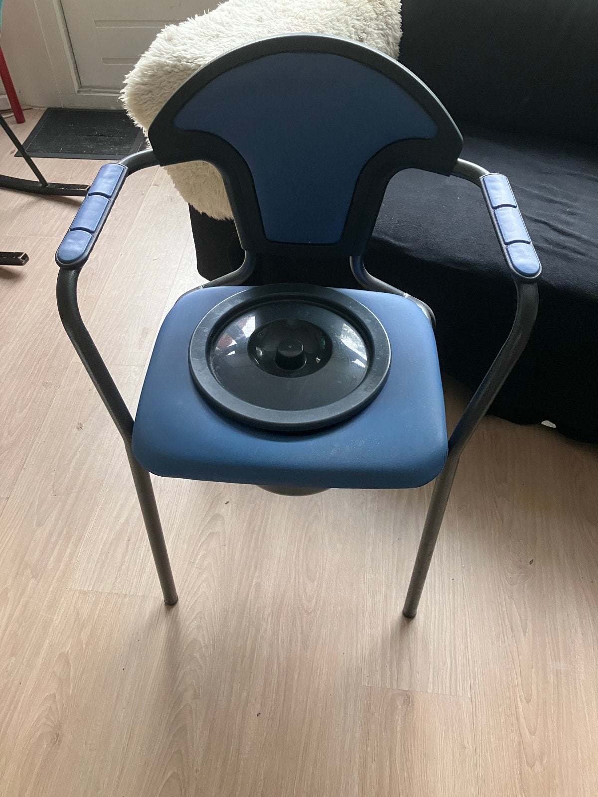 Po-stoel, Ophalen, Gebruikt