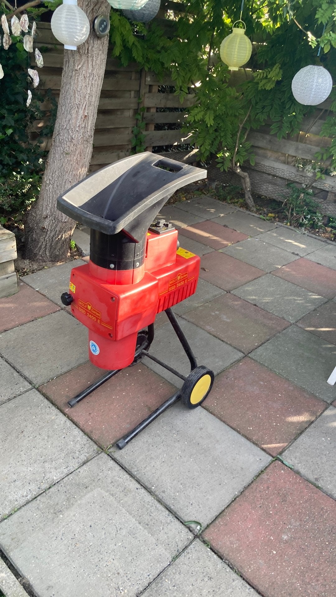 Wolf Garten Hakselaar, Ophalen, Gebruikt, Elektrisch, Met opvangzak