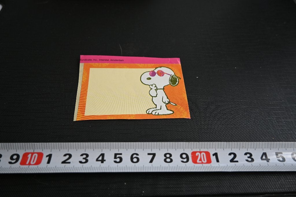 sticker SNOOPY, Ophalen, Zo goed als nieuw