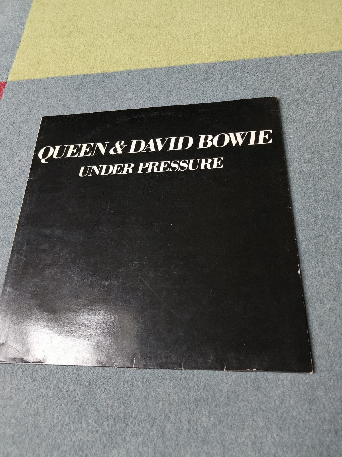 Queen & David Bowie - Under Pressure (nette staat), Gebruikt, Originele persing, Ophalen of Verzenden, Pop