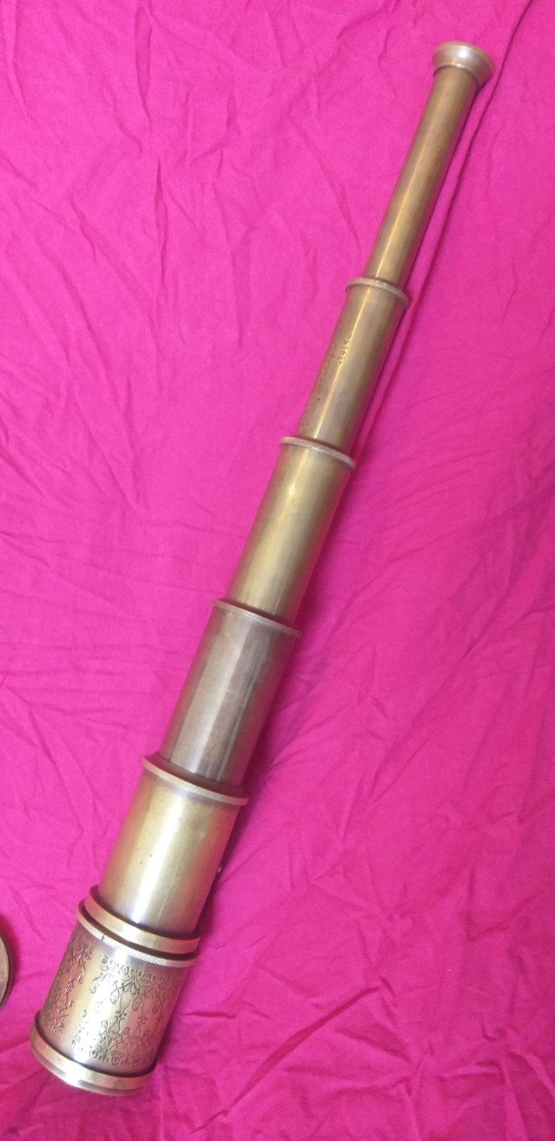 Antiek Telescoop // Antieke messing telescoop,, Antiek en Kunst, Ophalen of Verzenden