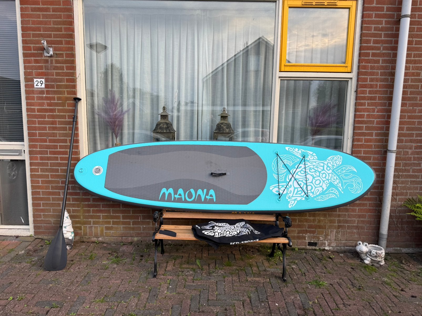 Nieuw Maona SUP board 308x76x10 compleet met accessoires, Ophalen, Nieuw, SUP-boards