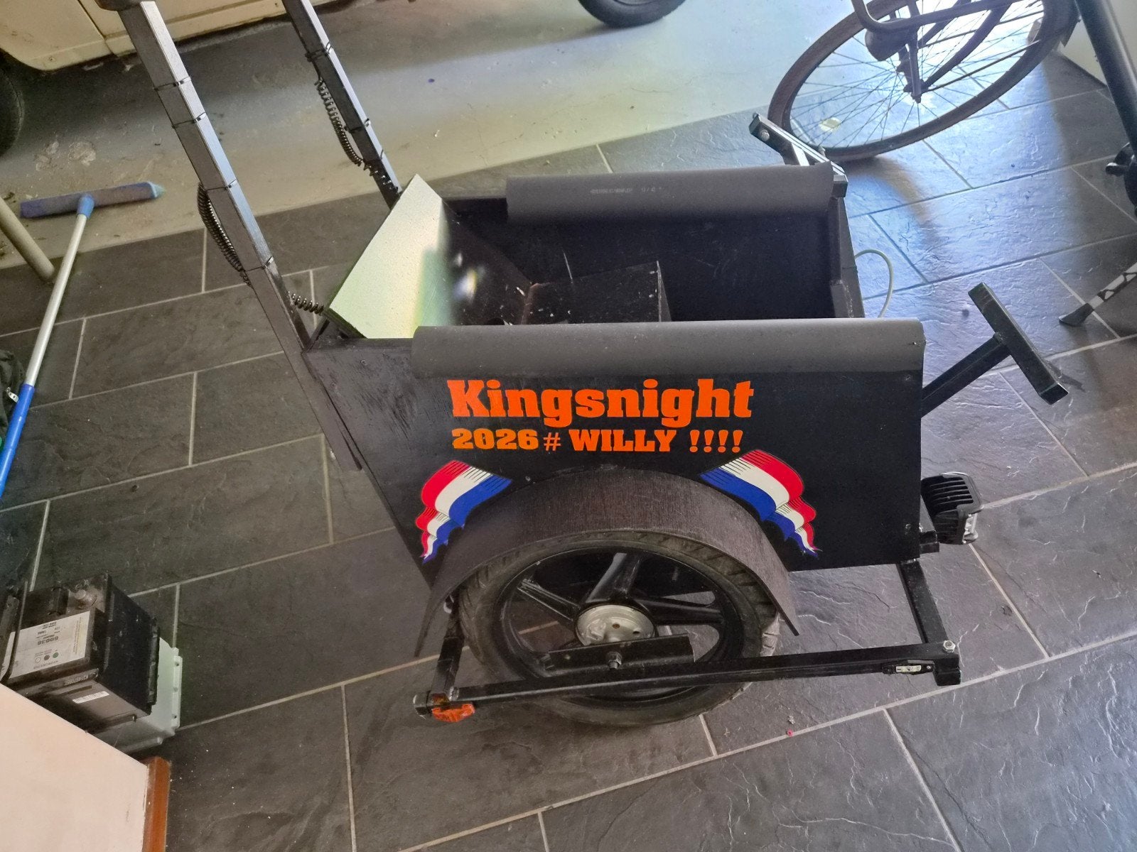 Zijspan brommer, Fietsen en Brommers, Ophalen of Verzenden, Hondenkar
