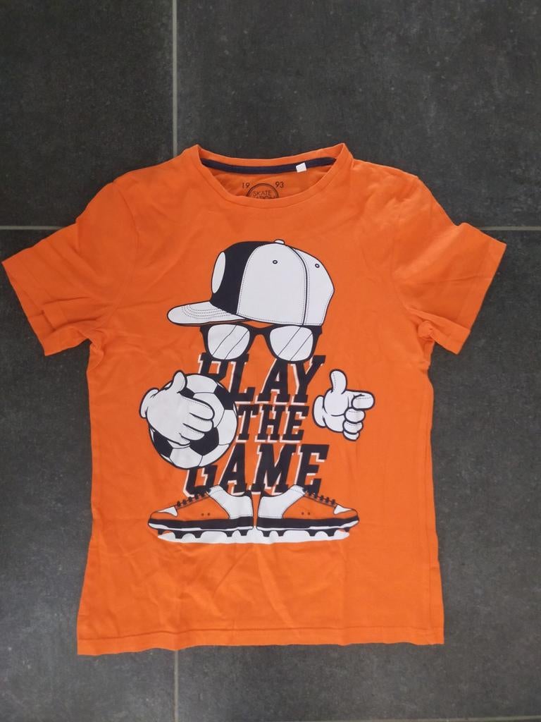 Oranje T-shirt maat 152/158  voor Koningsdag/voetbal, Kinderen en Baby's, Kinderkleding | Maat 152, Ophalen of Verzenden, Zo goed als nieuw